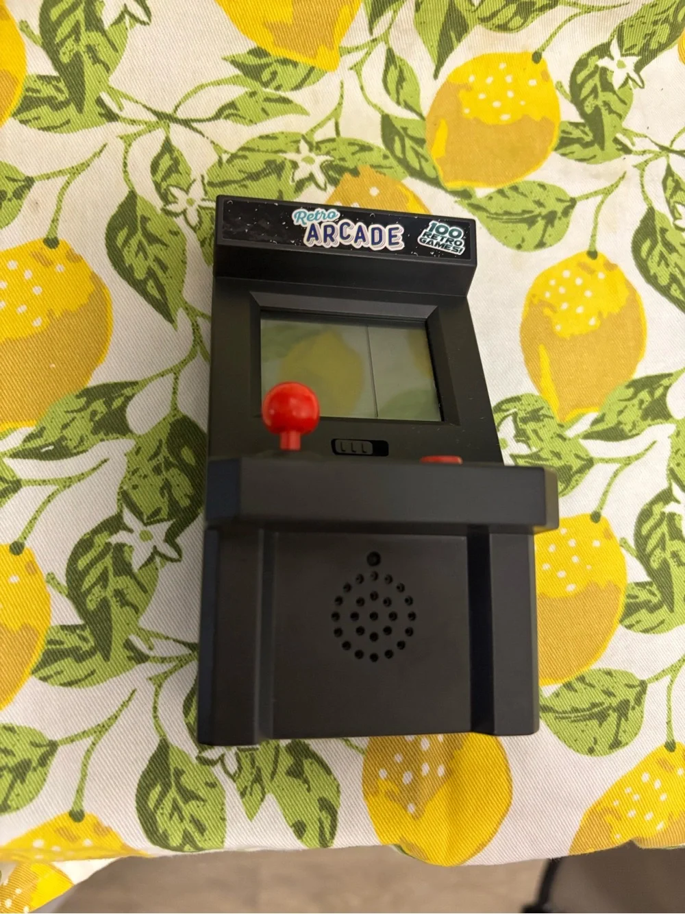 Handheld Gaming Console - Black & Red